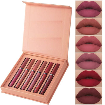 Matte Glamour Lipstick - 6-pack