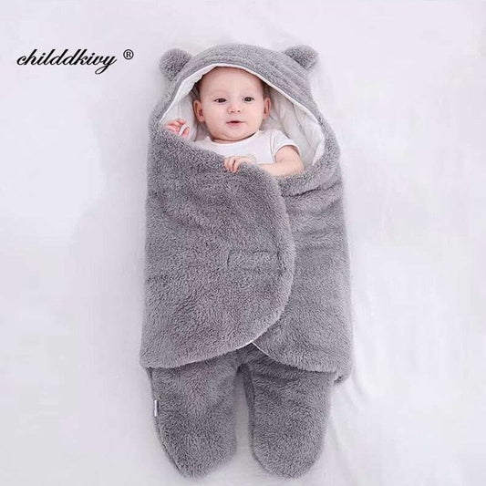 Hooded Baby Blanket 